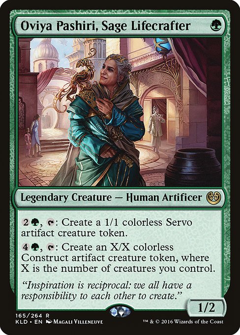 Oviya Pashiri, Sage Lifecrafter (KLD-165)