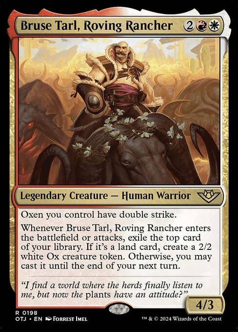 Bruse Tarl, Roving Rancher (OTJ-198)
