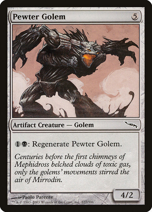 Pewter Golem (MRD-227)