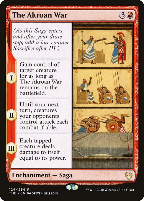 The Akroan War (THB-124) (Foil)