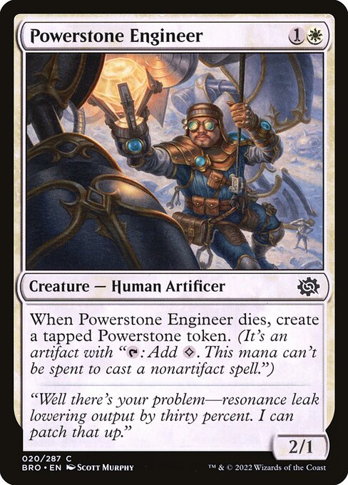 Powerstone Engineer (BRO-20) (Foil)