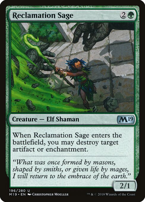 Reclamation Sage (M19-196)