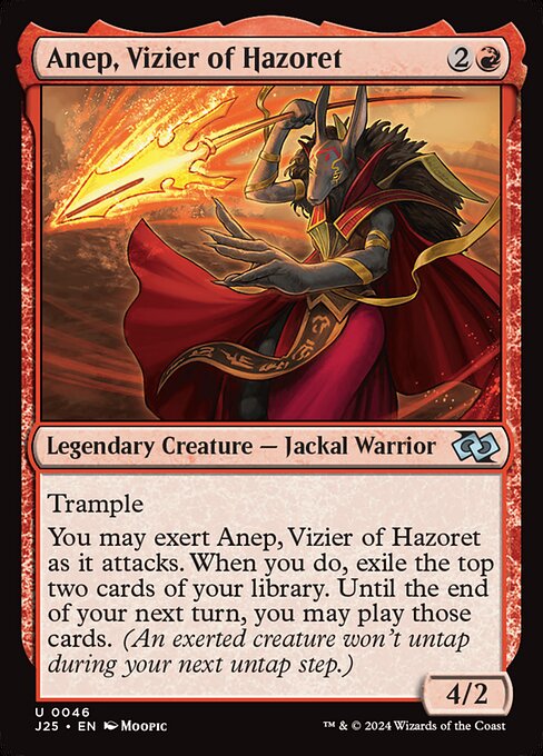 Anep, Vizier of Hazoret (J25-46)