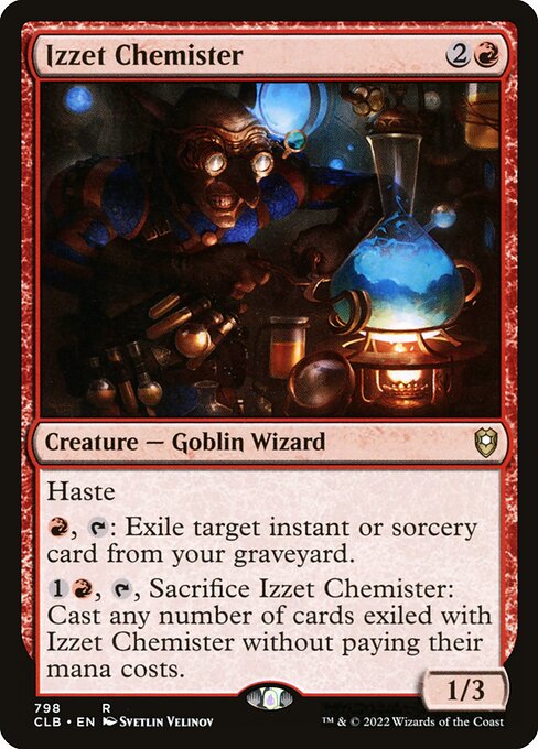 Izzet Chemister (CLB-798)