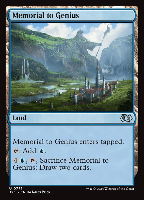 Memorial to Genius (J25-771)