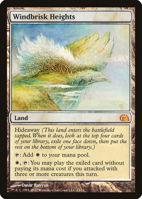 Windbrisk Heights (V12-15) (Foil)