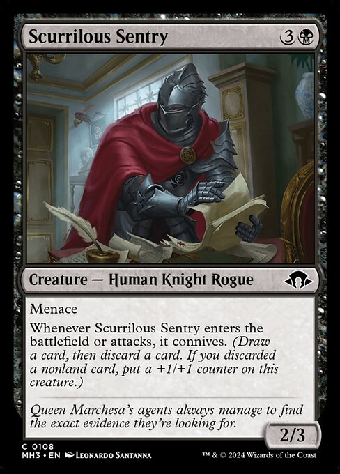 Scurrilous Sentry (MH3-108)