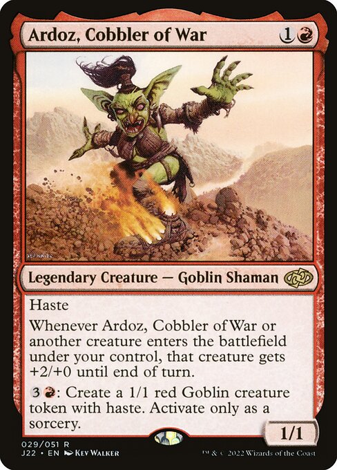 Ardoz, Cobbler of War (J22-29)