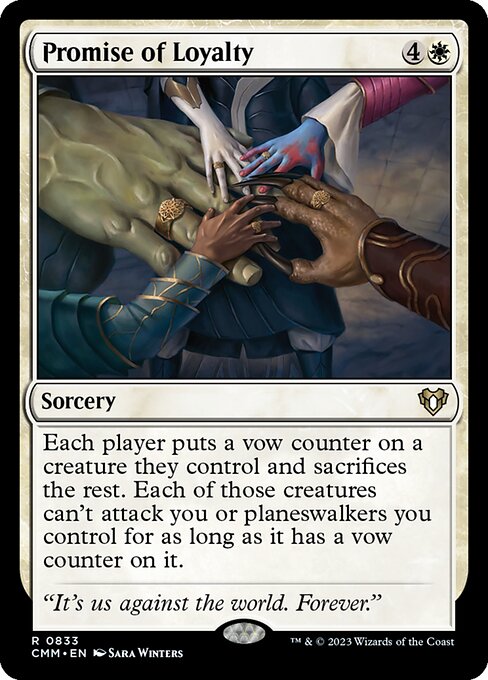 Promise of Loyalty (CMM-833)