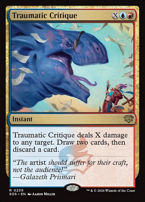 Traumatic Critique (SOS-239) (Foil)