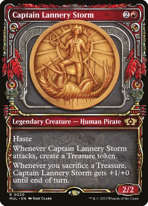 Captain Lannery Storm (MUL-20) (Foil)
