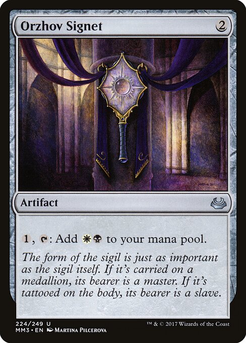 Orzhov Signet (MM3-224)