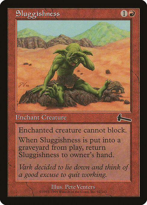 Sluggishness (ULG-92) (Foil)
