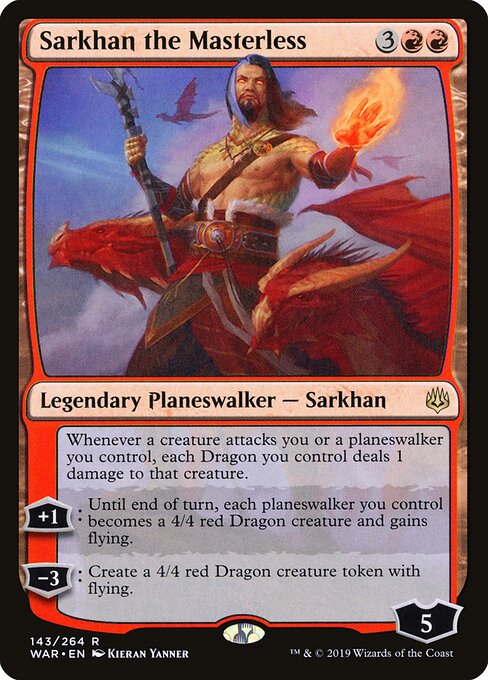 Sarkhan the Masterless (WAR-143)