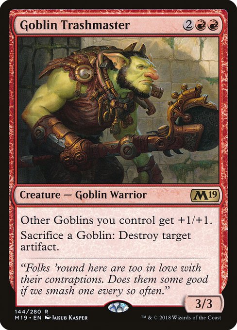 Goblin Trashmaster (M19-144)