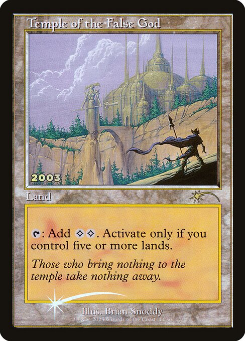 Temple of the False God (P30A-11) (Foil)