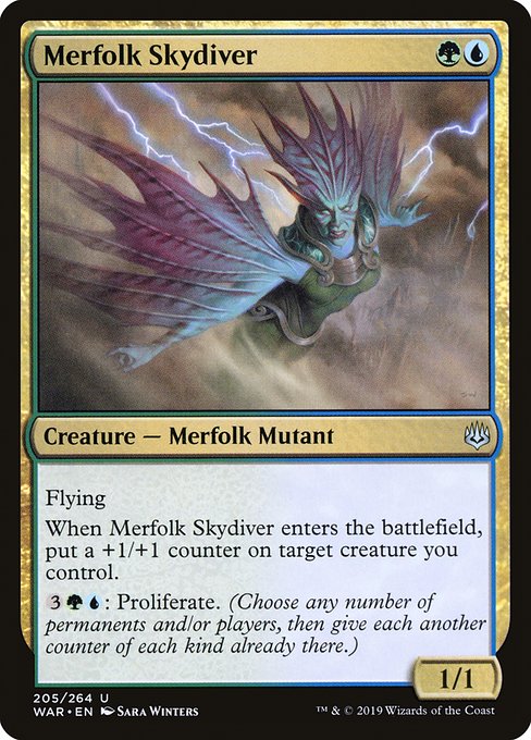 Merfolk Skydiver (WAR-205)