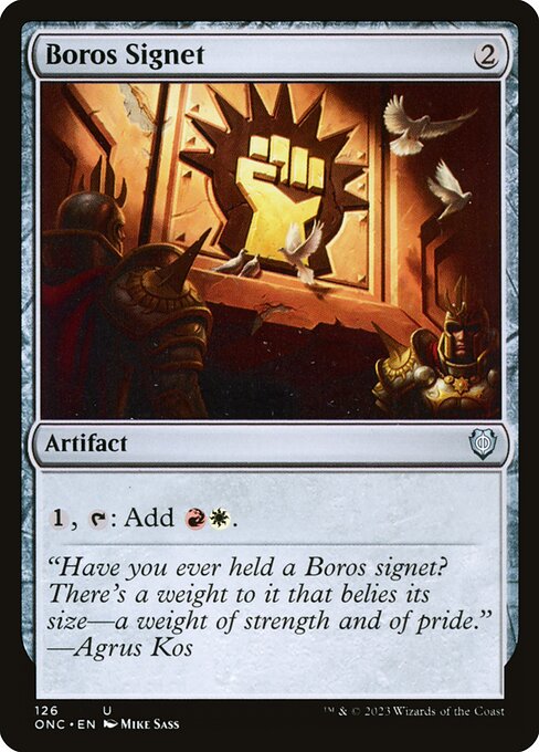 Boros Signet (ONC-126)