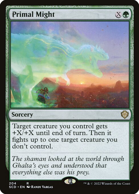Primal Might (SCD-204)