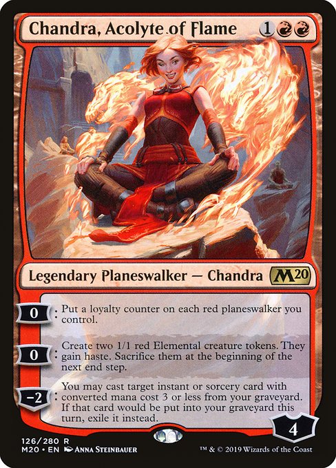 Chandra, Acolyte of Flame (M20-126)