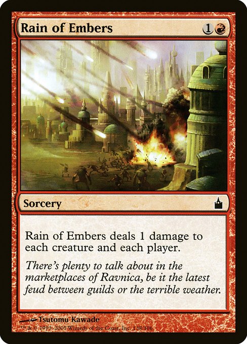 Rain of Embers (RAV-138) (Foil)