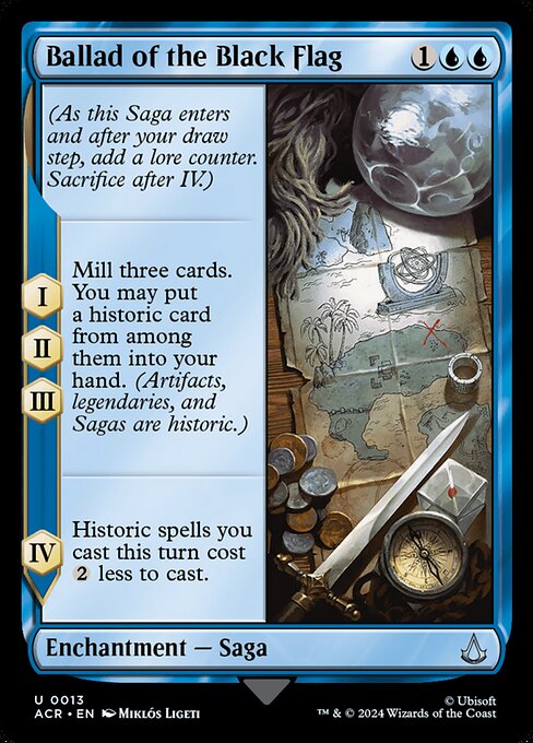 Ballad of the Black Flag (ACR-13) (Foil)