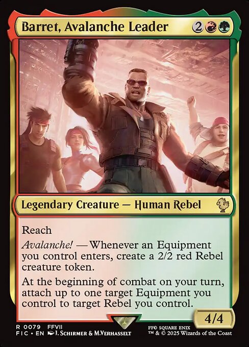 Barret, Avalanche Leader (FIC-79)