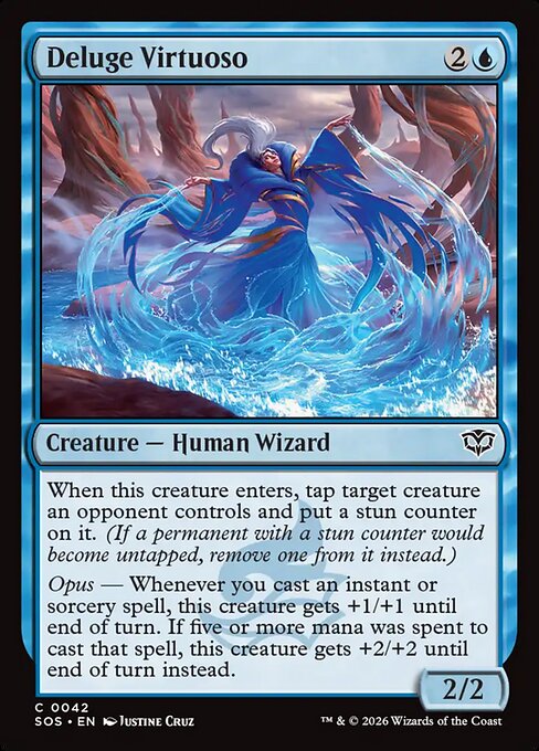 Deluge Virtuoso (SOS-42) (Foil)