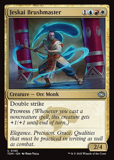 Jeskai Brushmaster (TDM-195)