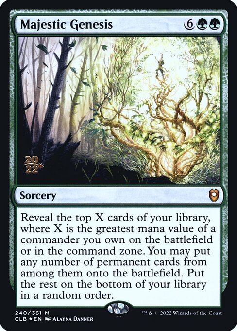 Majestic Genesis (PCLB-240s) (Foil)