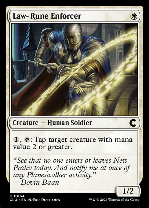 Law-Rune Enforcer (CLU-64)