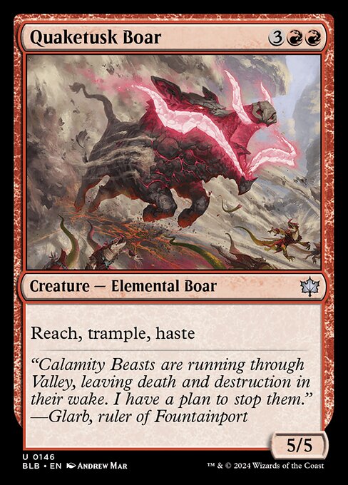 Quaketusk Boar (BLB-146)
