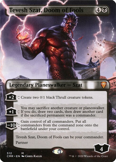 Tevesh Szat, Doom of Fools (CMR-512) (Foil)