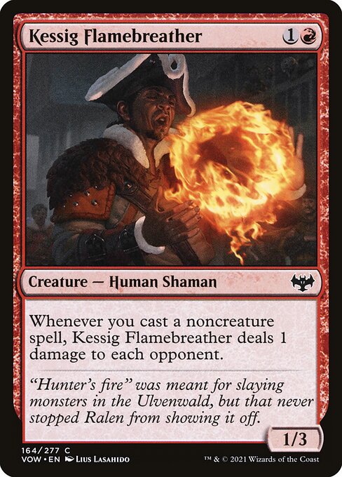 Kessig Flamebreather (VOW-164) (Foil)