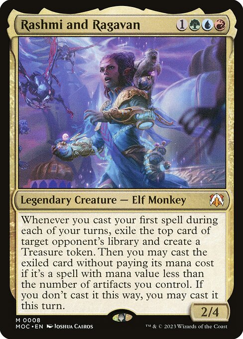 Rashmi and Ragavan (MOC-8) (Foil)