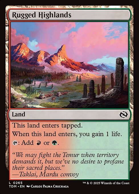 Rugged Highlands (TDM-265)