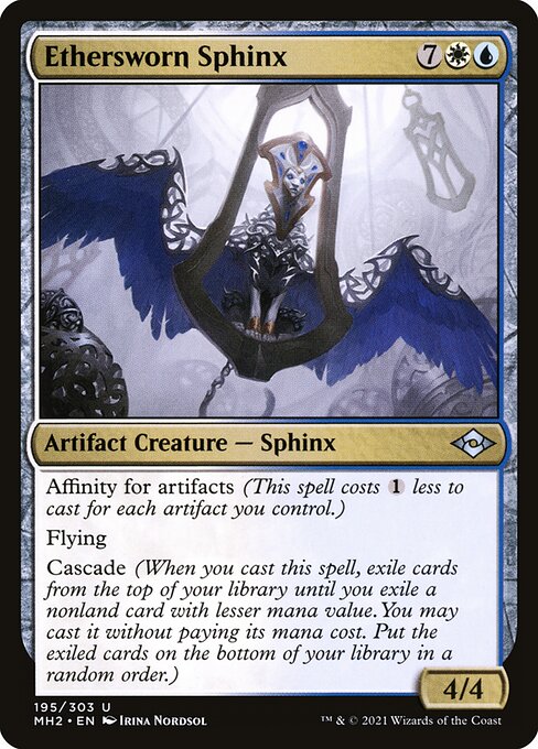 Ethersworn Sphinx (MH2-195) (Foil)