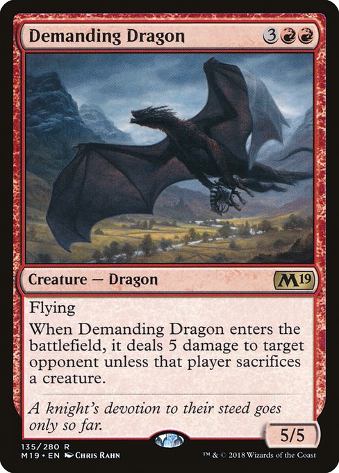 Demanding Dragon (M19-135)
