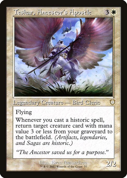 Teshar, Ancestor's Apostle (BRC-77)