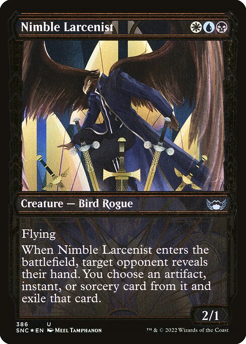 Nimble Larcenist (SNC-386) (Foil)