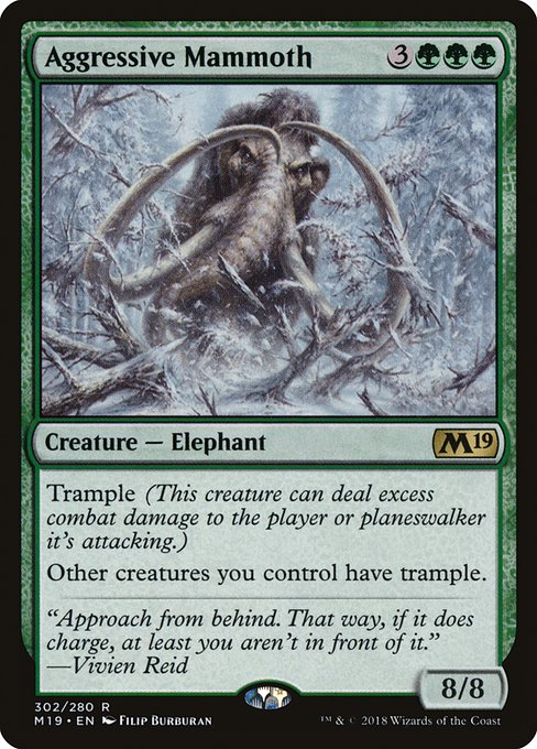 Aggressive Mammoth (M19-302)