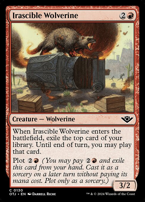 Irascible Wolverine (OTJ-130)