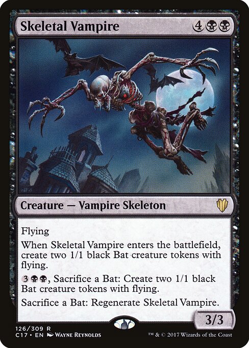 Skeletal Vampire (C17-126)