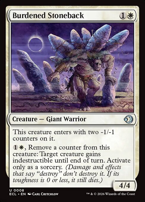 Burdened Stoneback (ECL-8)