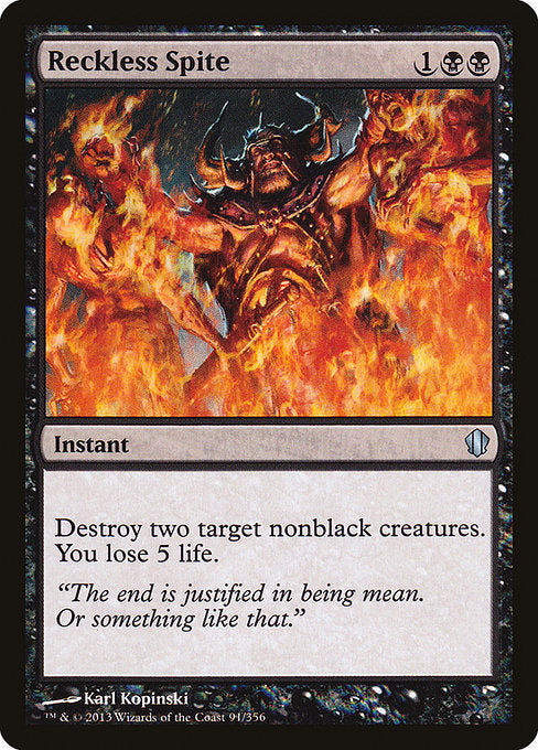 Reckless Spite (C13-91)
