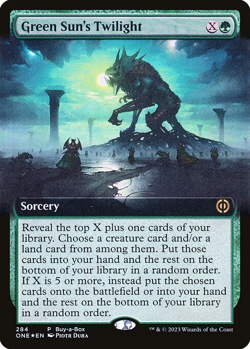 Green Sun's Twilight (ONE-284) (Foil)