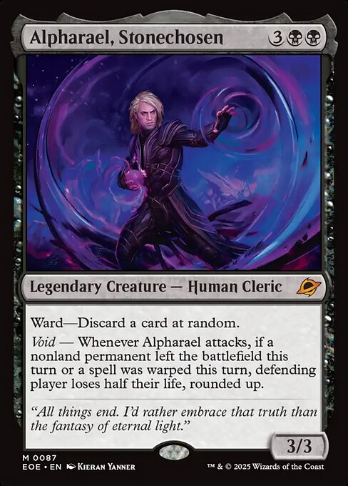 Alpharael, Stonechosen (EOE-87)