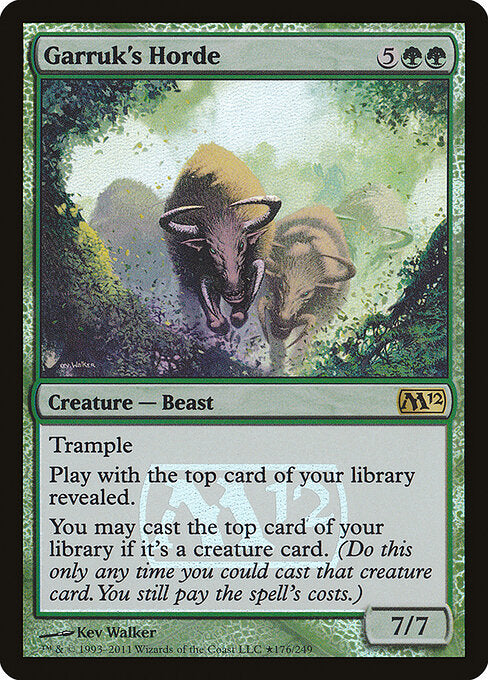 Garruk's Horde (PM12-176★) (Foil)