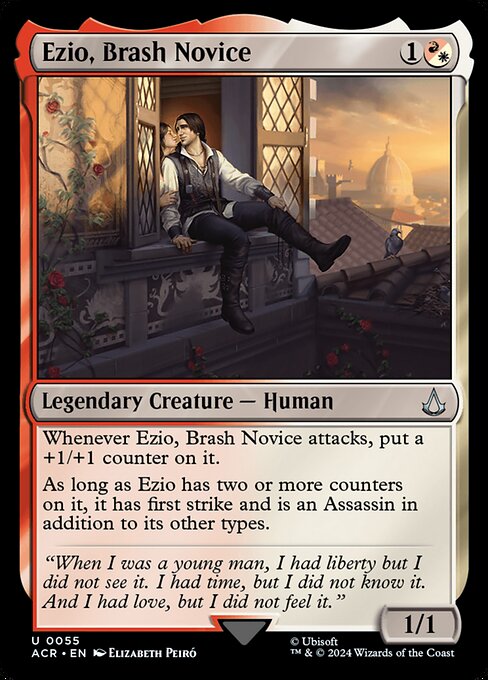 Ezio, Brash Novice (ACR-55)