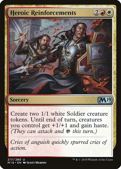 Heroic Reinforcements (M19-217)
